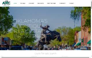Arc Realty OK website