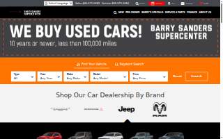 Barry Sanders Supercenter website