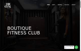 Gym One Fitness website