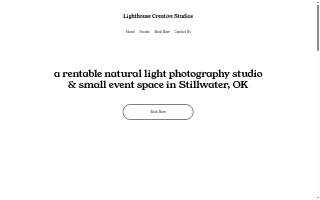 Lighthouse Creative Studios website