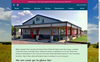 Stay & Play Pet Resort website