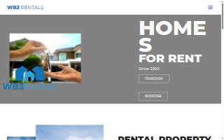 WB3 Rentals website