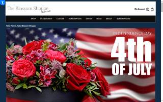 Tulsa Blossom Shoppe website