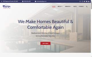 Windows by Jeff, Inc. of Tulsa website