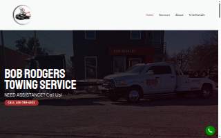 Bob Rodgers Towing website