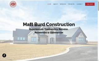 Matt Burd Construction website