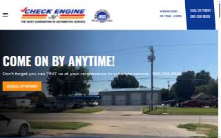 Check Engine website