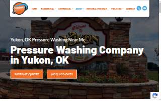 Chrome Pressure Washing website