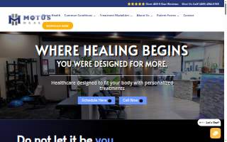 Motus Health website