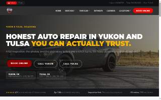 Patriot Garage website
