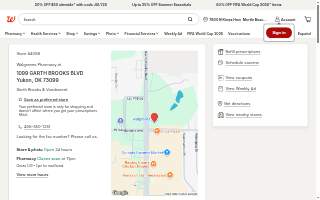 Walgreens Pharmacy website