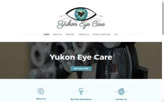 Yukon Eye Care website