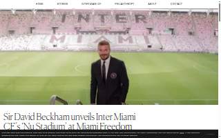 Beckham, David B website