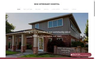 Reid Veterinary Hospital Llc website