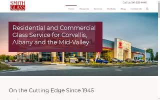 Smith Glass website