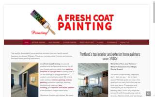 A Fresh Coat Painting LLC of Aloha website