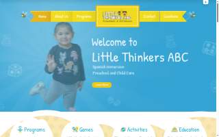 Little Thinkers ABC Preschool & Childcare - Aloha website