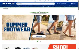 Big 5 Sporting Goods of Altamont website