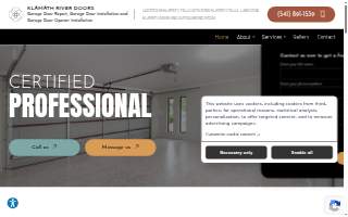 Klamath River Doors website