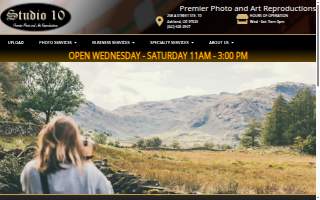 Studio 10 Ashland website