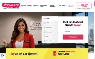 Accurate Auto Glass, Inc. website