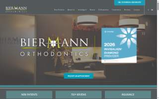 Biermann Orthodontics website