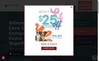Cornell Center Animal Hospital website