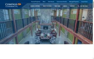 Compass Commercial Construction website