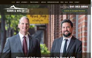 Hawn & Walsh website