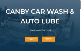 Canby Car Wash & Auto Lube website