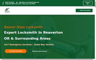 Beaver State Locksmith website