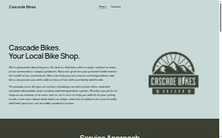 Cascade Bikes website