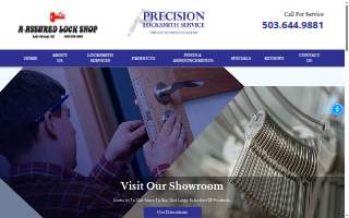 Precision Locksmith Service, Inc of Cedar Hills website
