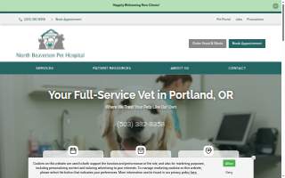 North Beaverton Pet Hospital of Cedar Mill website
