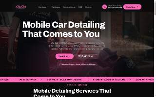 City Slick Mobile Car Detailing website