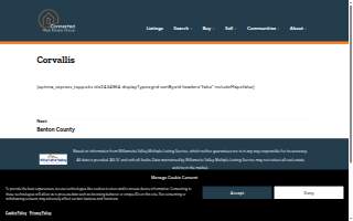Connected Real Estate Group | Corvallis website