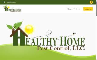 Healthy Home Pest Control, LLC website