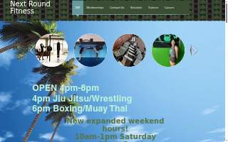 Next Round Fitness website