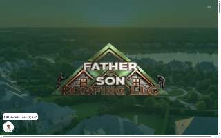 Father & Son Roofing LLC website