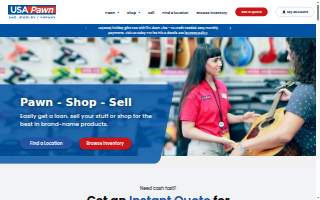 USA Pawn & Jewelry of Forest Grove website