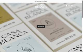 Casablanca Coffee & Grill website