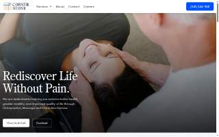 Cornerstone Health website