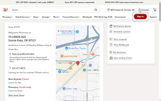 Walgreens website