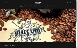 Autumn Coffee Roasting website
