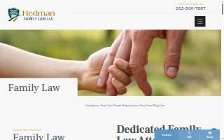 Hedman Family Law, L.L.C. website