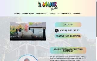 Muir Painting Inc website