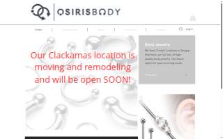 Osiris Body website