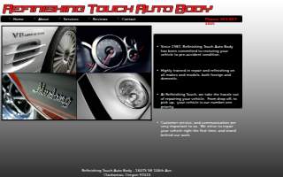 Refinishing Touch Auto Body website