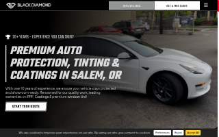 Black Diamond Auto Spa & Tinting | Window Tint, PPF & Ceramic Coating Salem website