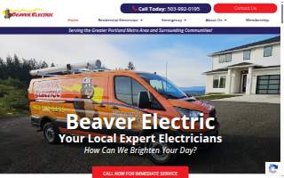 Beaver Electric website